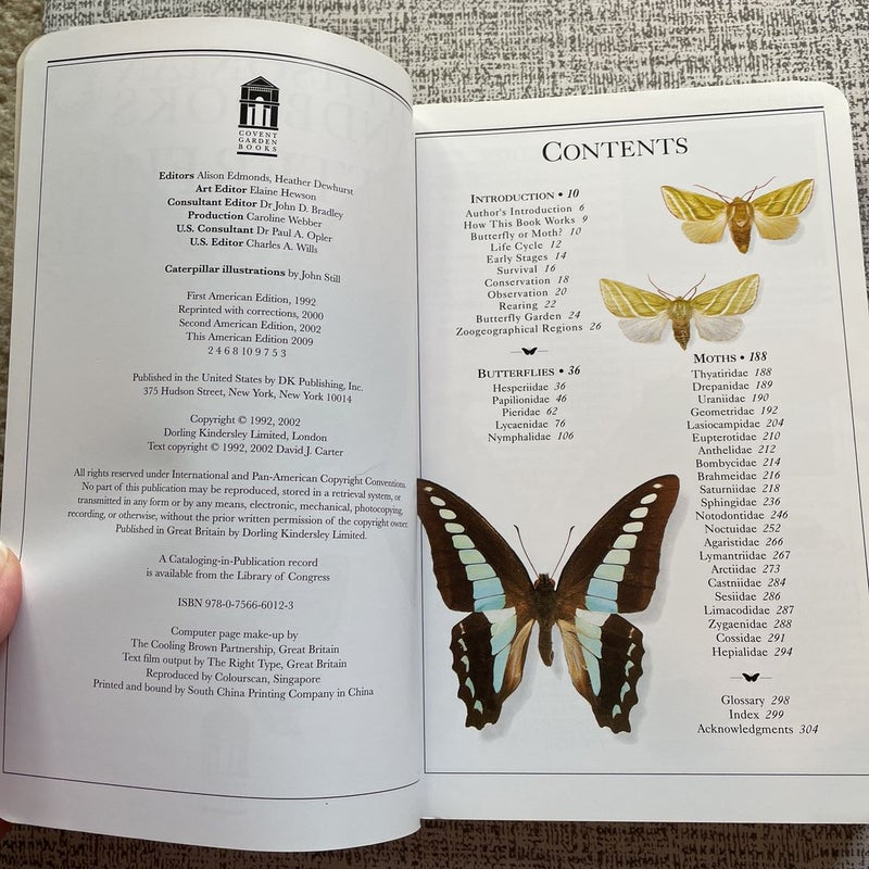 Butterflies and Moths Smithsonian Handbooks 