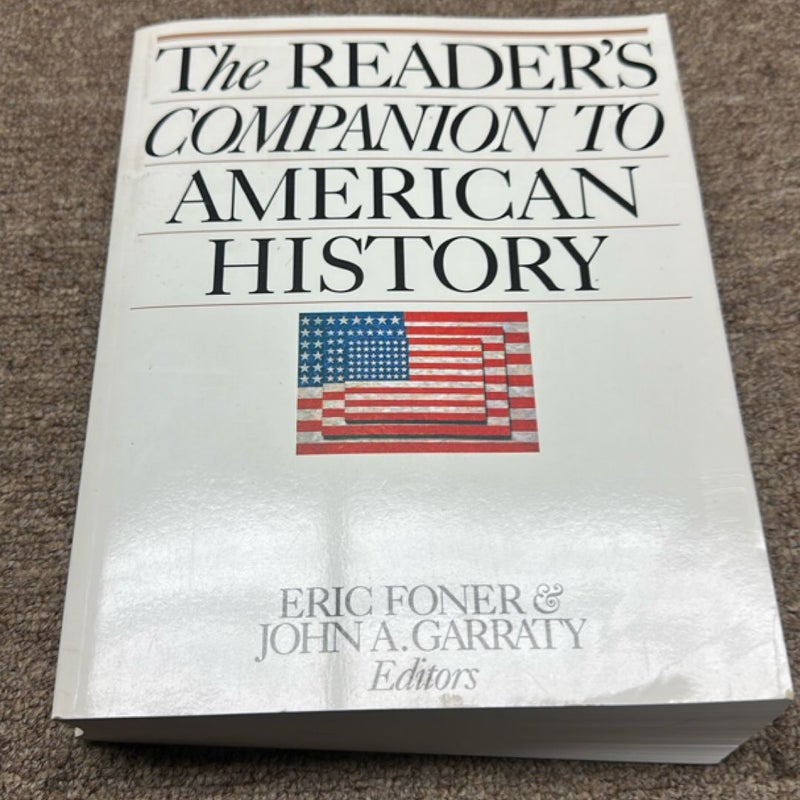 The Reader's Companion to American History