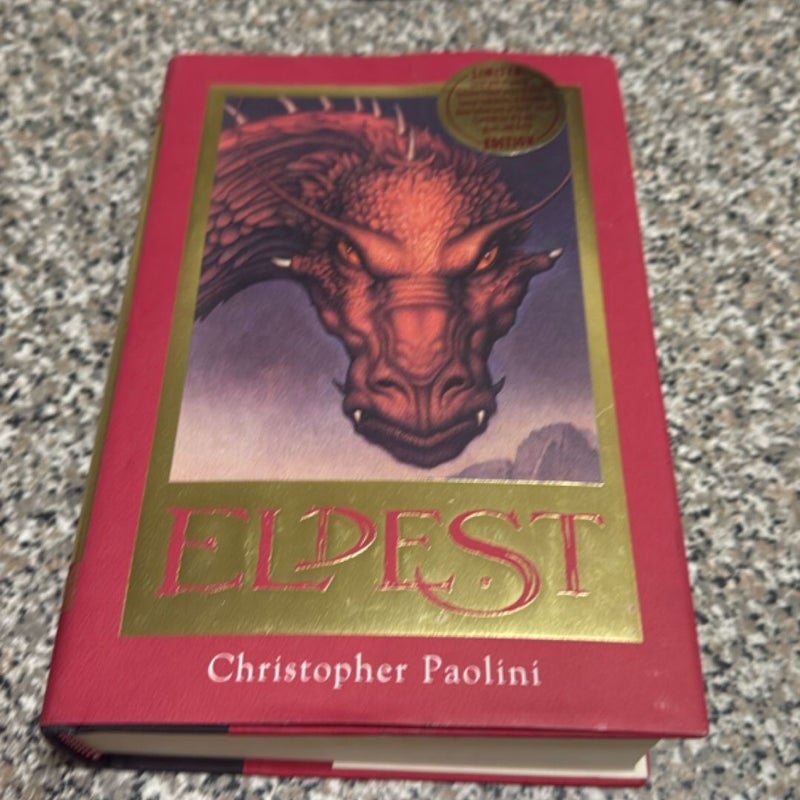 Eldest Limited Edition Cover 1st edition