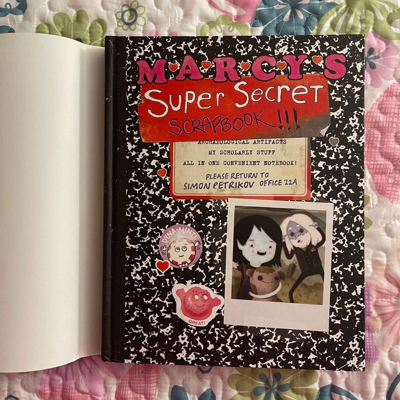 The Enchiridion and Marcy's Super Secret Scrapbook!!!