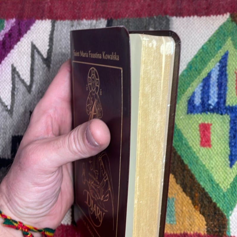 Diary of Saint Maria Faustina Kowalska: Divine Mercy in My Soul (in Burgundy Leather)