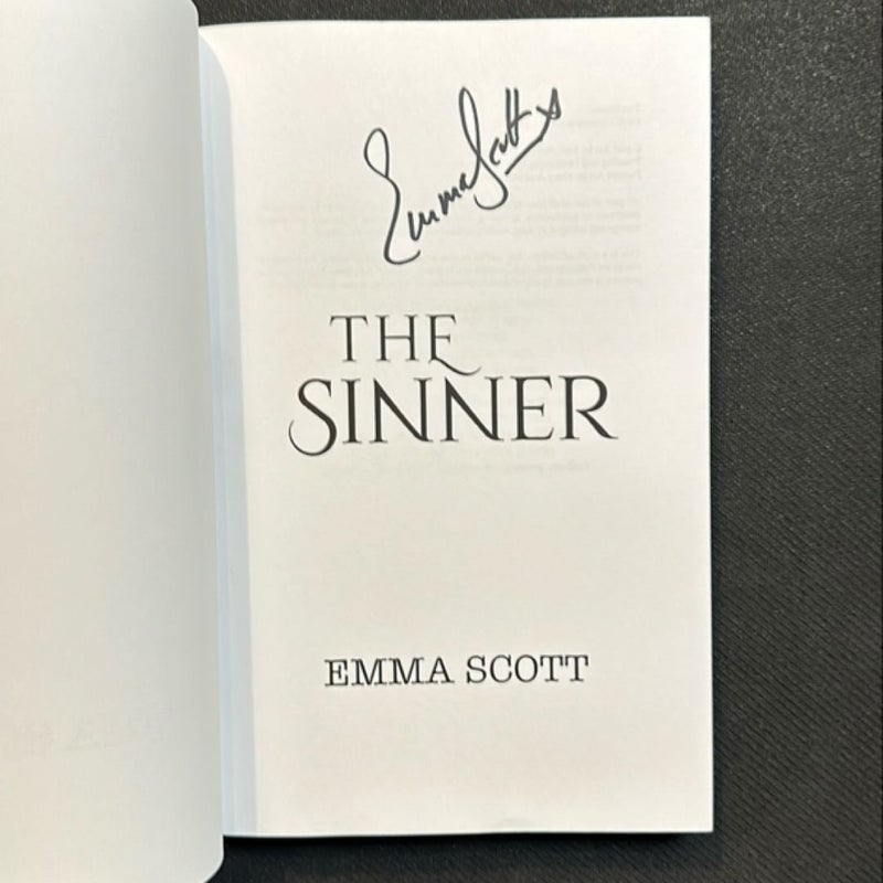 The Sinner *signed*