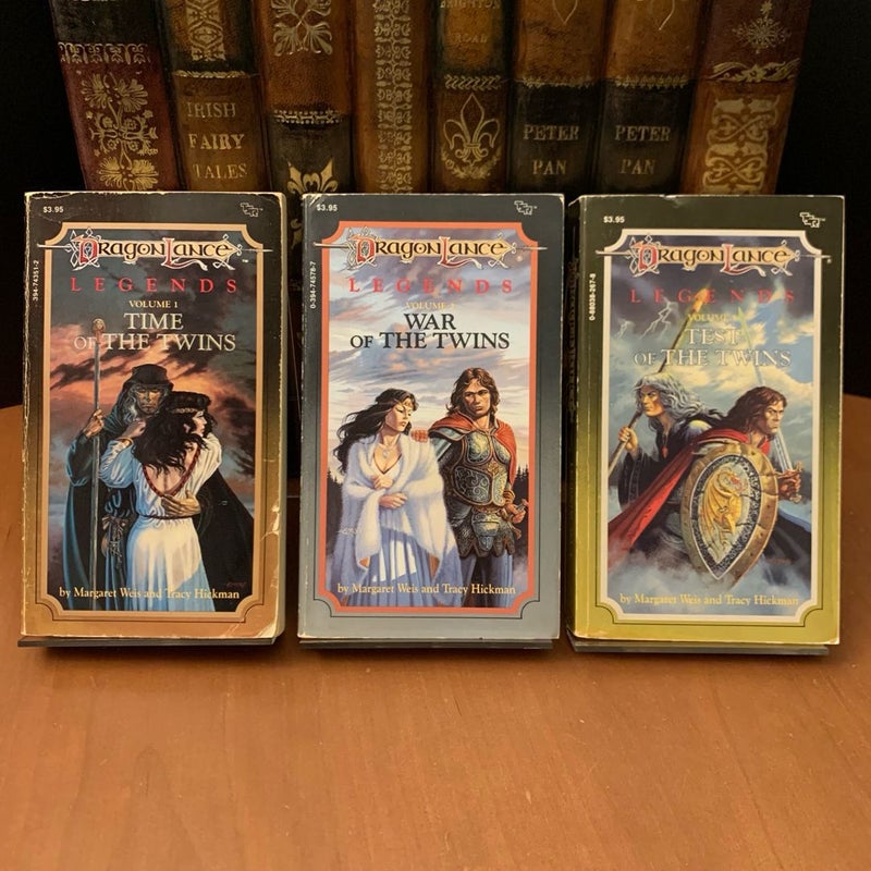 DragonLance: Complete Legends Trilogy Set: Time of the Twins, War of the Twins, Test of the Twins