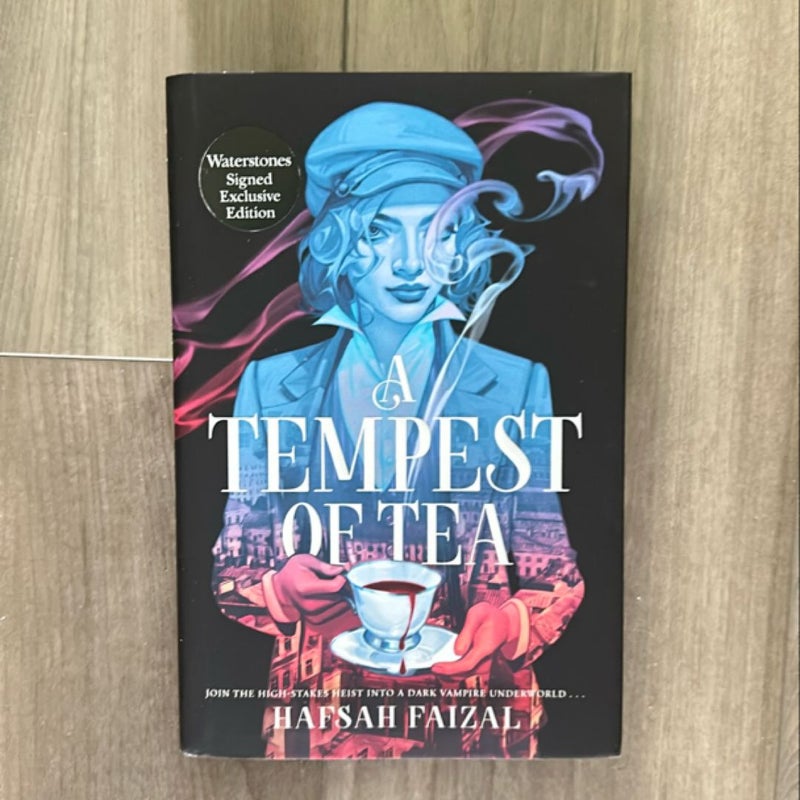 Waterstones Exclusive A Tempest of Tea *signed*