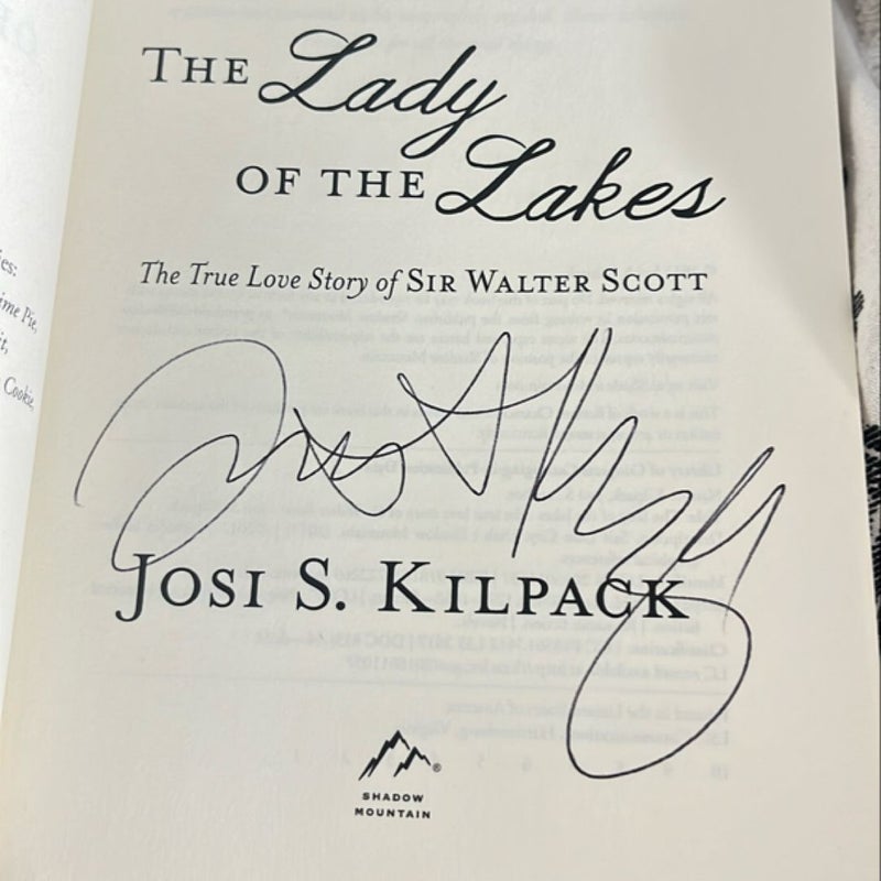 The Lady of the Lakes- Signed Copy