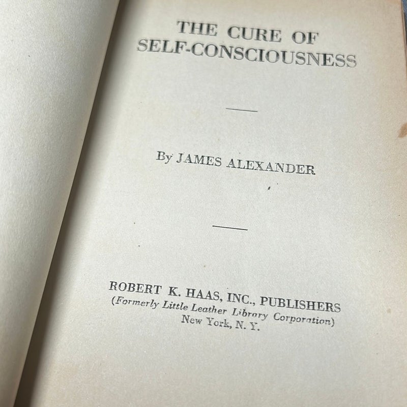 The Cure of Self-Consciousness 
