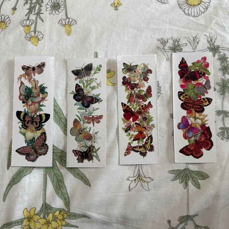 Butterfly Bookmarks 3