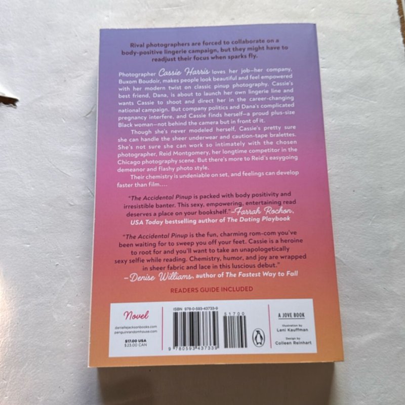 The Accidental Pinup - signed bookplate