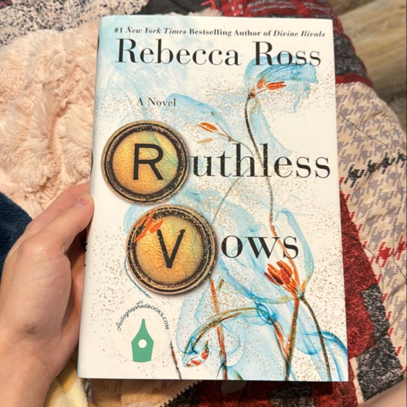 Ruthless Vows Signed Hardcover