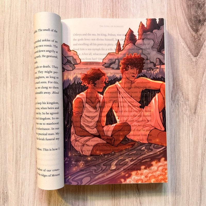 The Song of Achilles - With Six Page Overlays