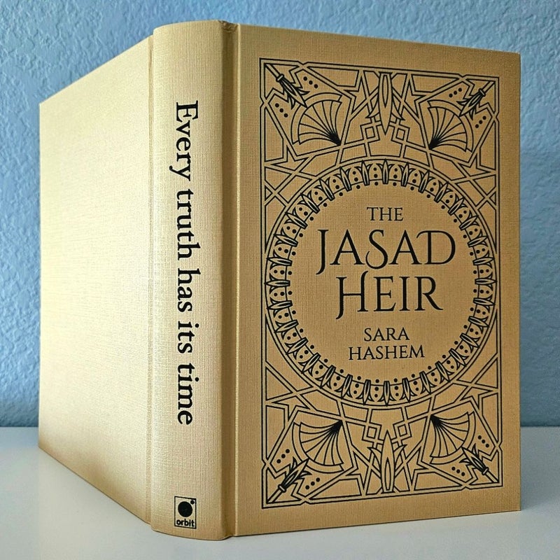 Illumicrate The Jasad Heir SIGNED by Sara Hashem Special Edition GOLD hardcover