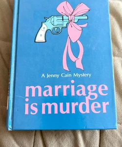 Marriage Is Murder Large Print Ex Lib 3521