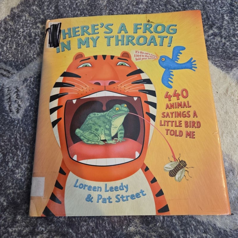 There's a Frog in My Throat!