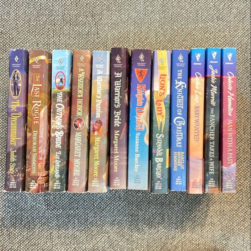 Harlequin Historical//21 Vintage 90s category romances