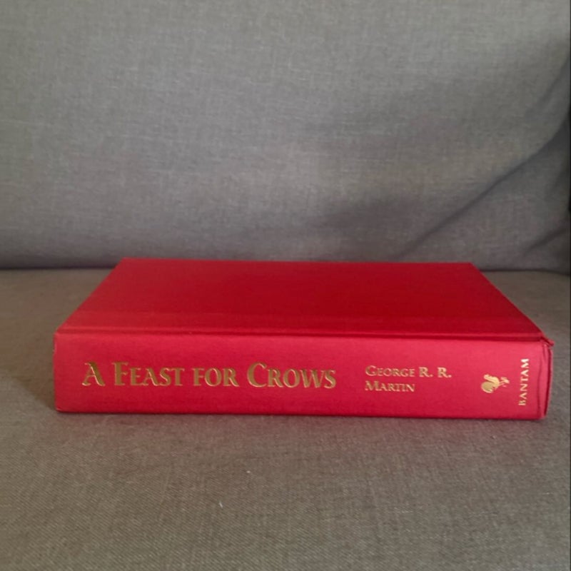 A FEAST FOR CROWS- 1st/1st Hardcover!