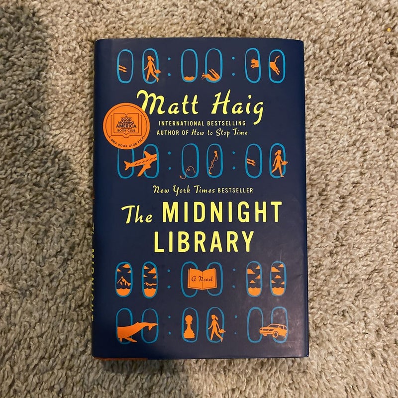 The Midnight Library by Matt Haig, Hardcover