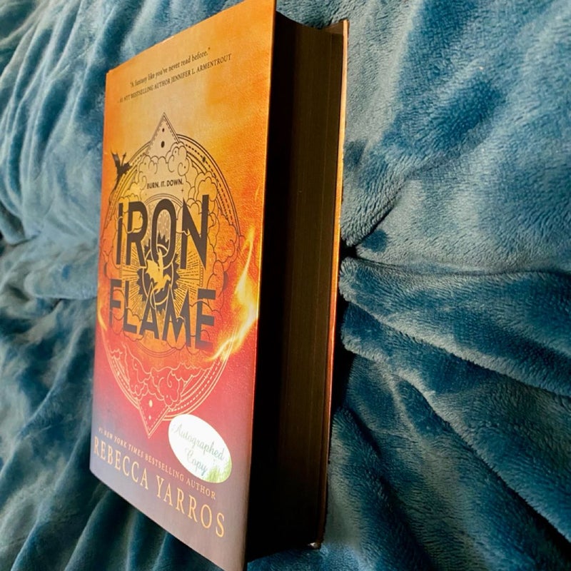 Iron Flame (SIGNED 1ST EDITION)