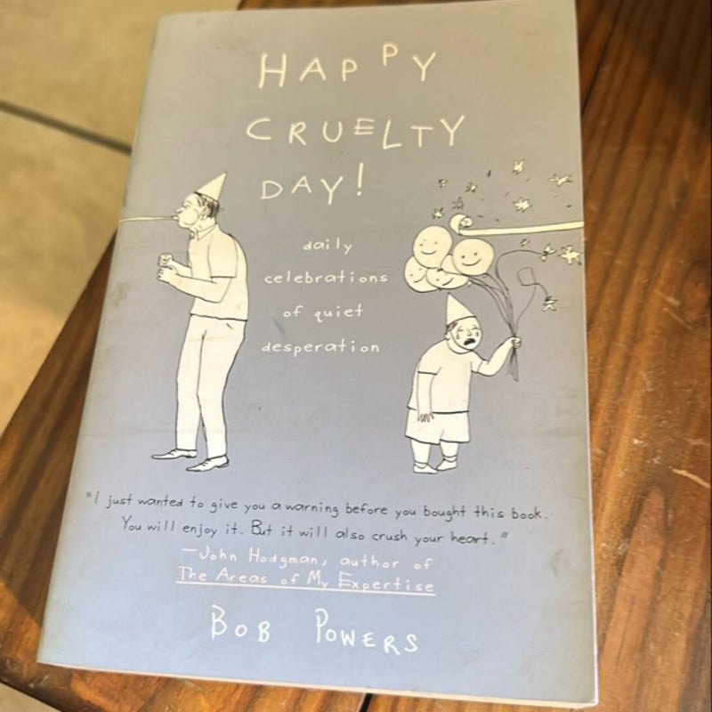 Happy Cruelty Day!