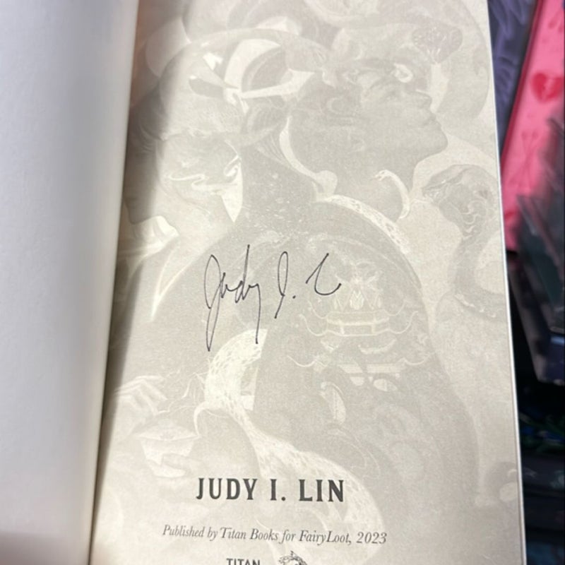 A Venom Dark and Sweet Signed Fairyloot