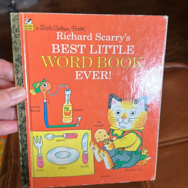 Richard Scarry's Best Little Word Book Ever