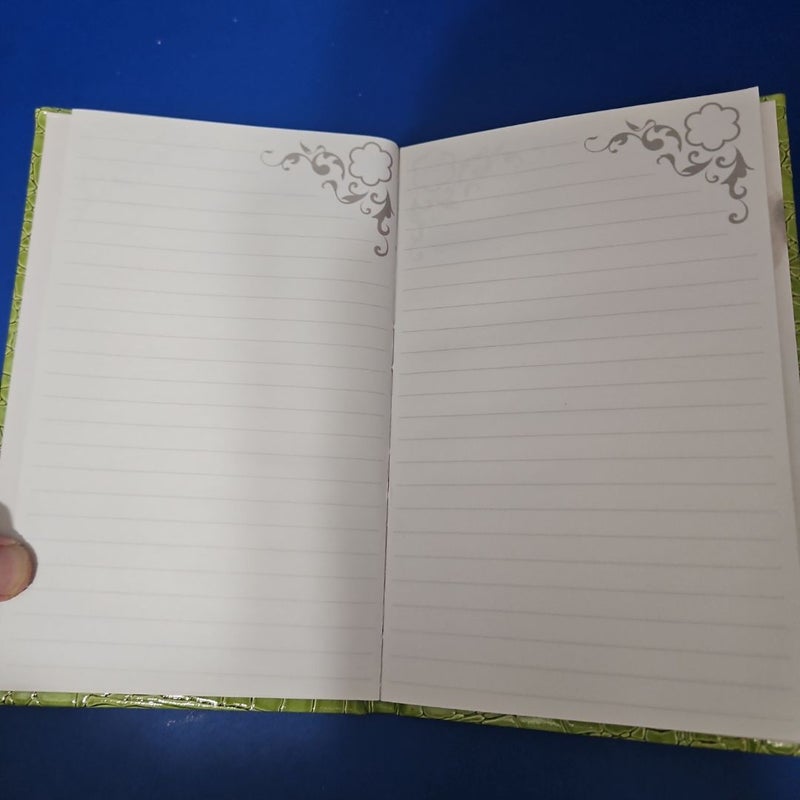 Faux Green Lizard Skin Fashion Journal