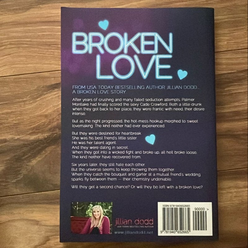 Broken Love - SIGNED BY AUTHOR