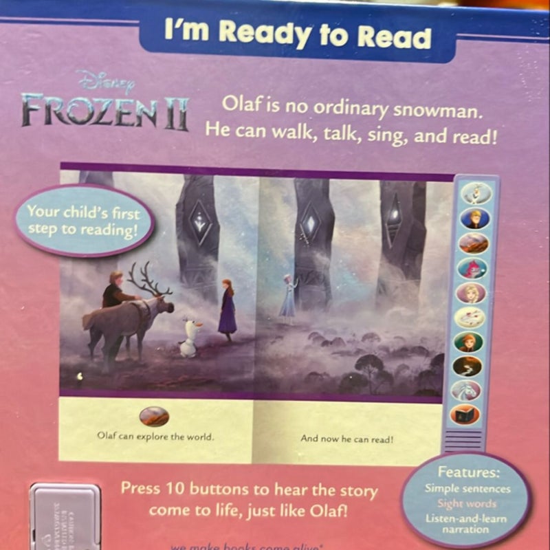 Disney Frozen 2: Olaf and Friends I'm Ready to Read Sound Book