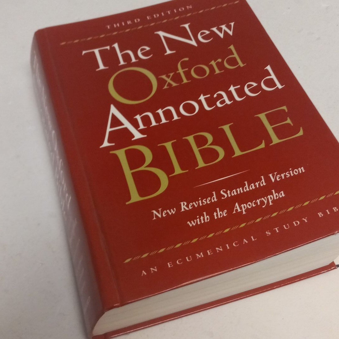 The New Oxford Annotated Bible with the Apocrypha, Third Edition, New Revised Standard Version