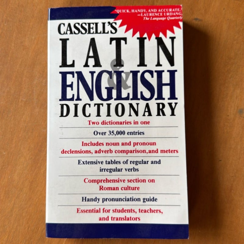 Cassell's Concise Latin-English, English-Latin Dictionary