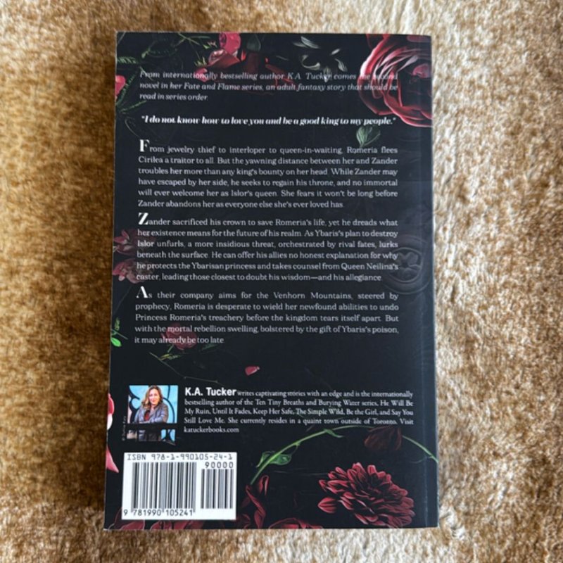 A Curse of Blood and Stone *Hand Signed* by K.
