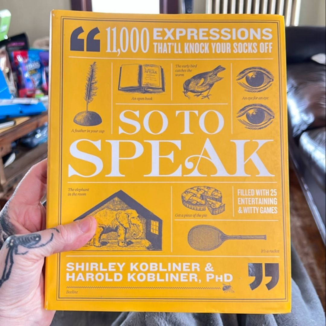So to Speak