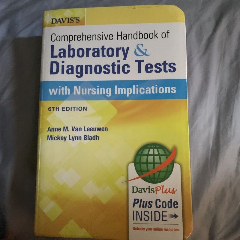 Laboratory and Diagnostic Tests with Nursing Implications