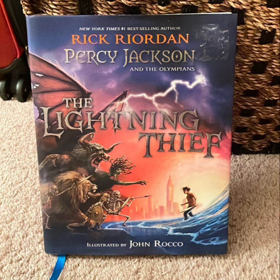 Percy Jackson and the Olympians the Lightning Thief Illustrated Edition