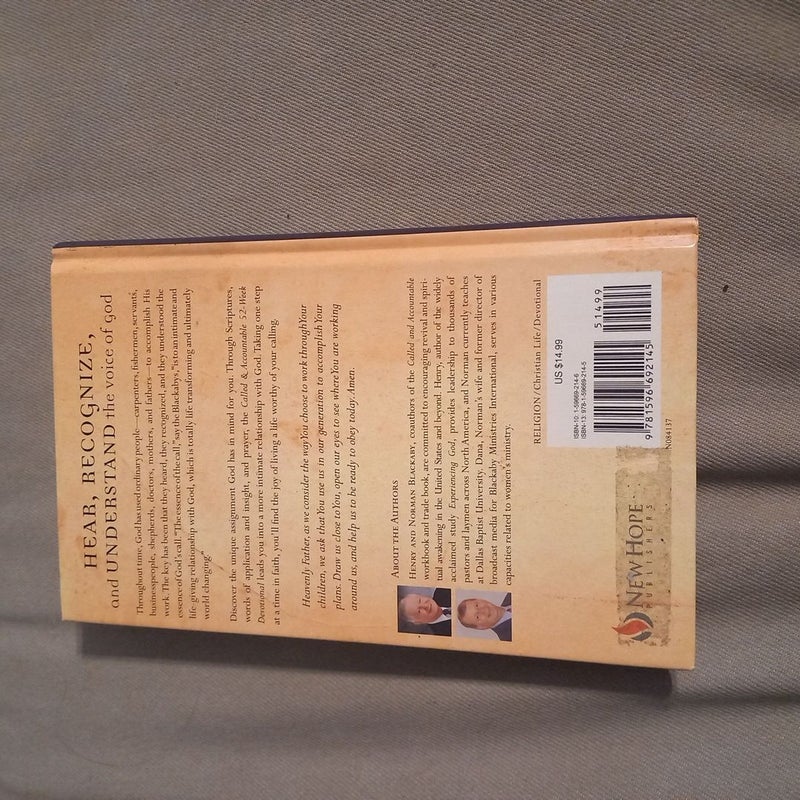 Called and Accountable 52-Week Devotional