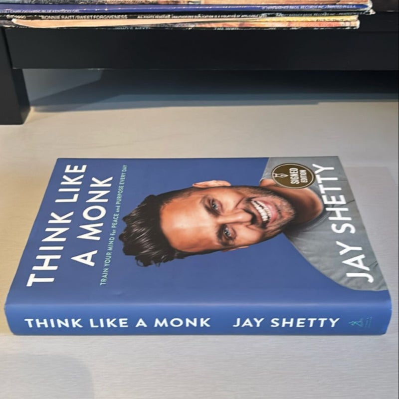 Think Like a Monk (signed copy)