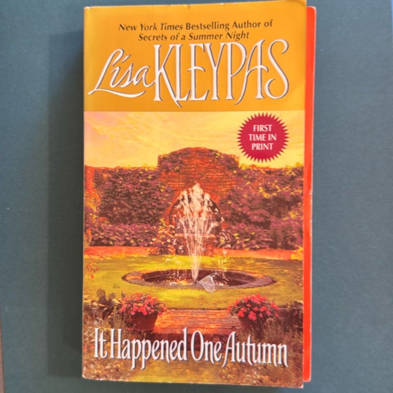 It Happened One Autumn - Stepback, 1st Ed