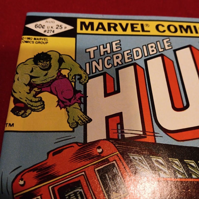 The Incredible Hulk #274 Marvel 1982