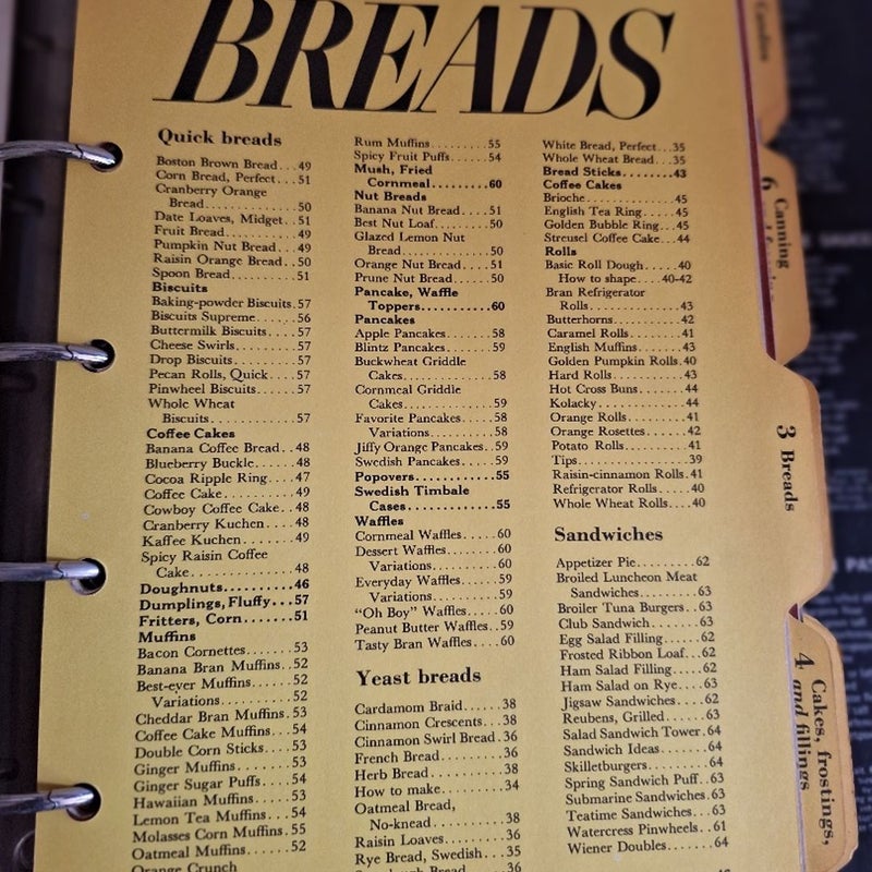 Vintage, Better Homes and Garden New CookBook, copyright 1968, used condition.
