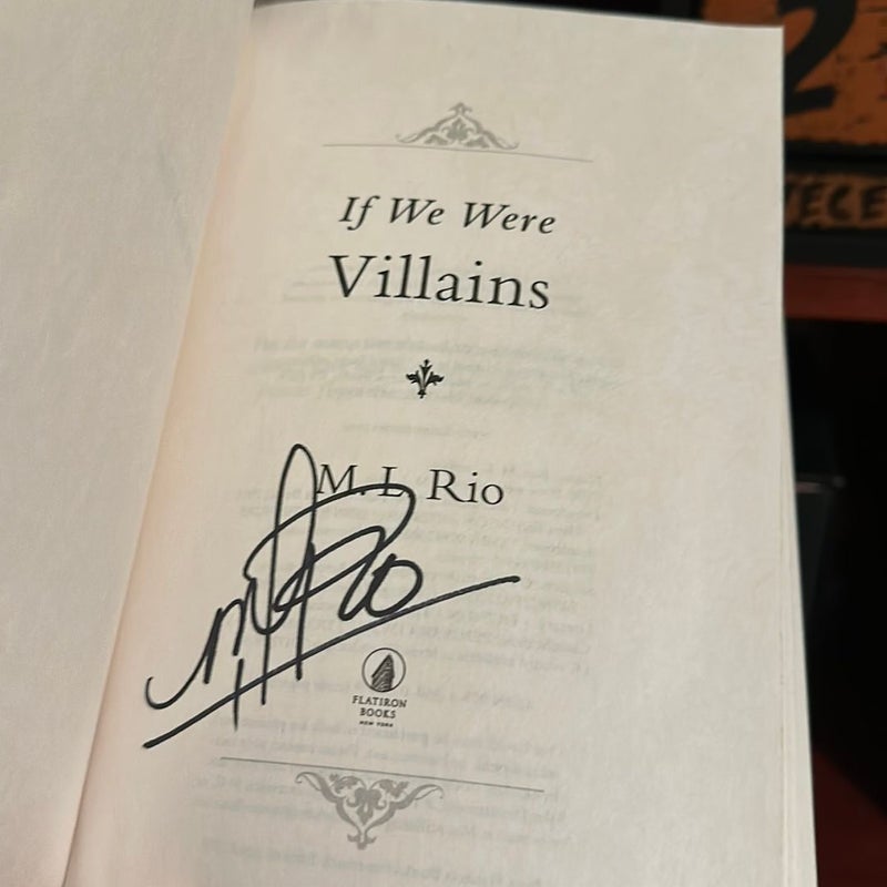 If We Were Villains *SIGNED*
