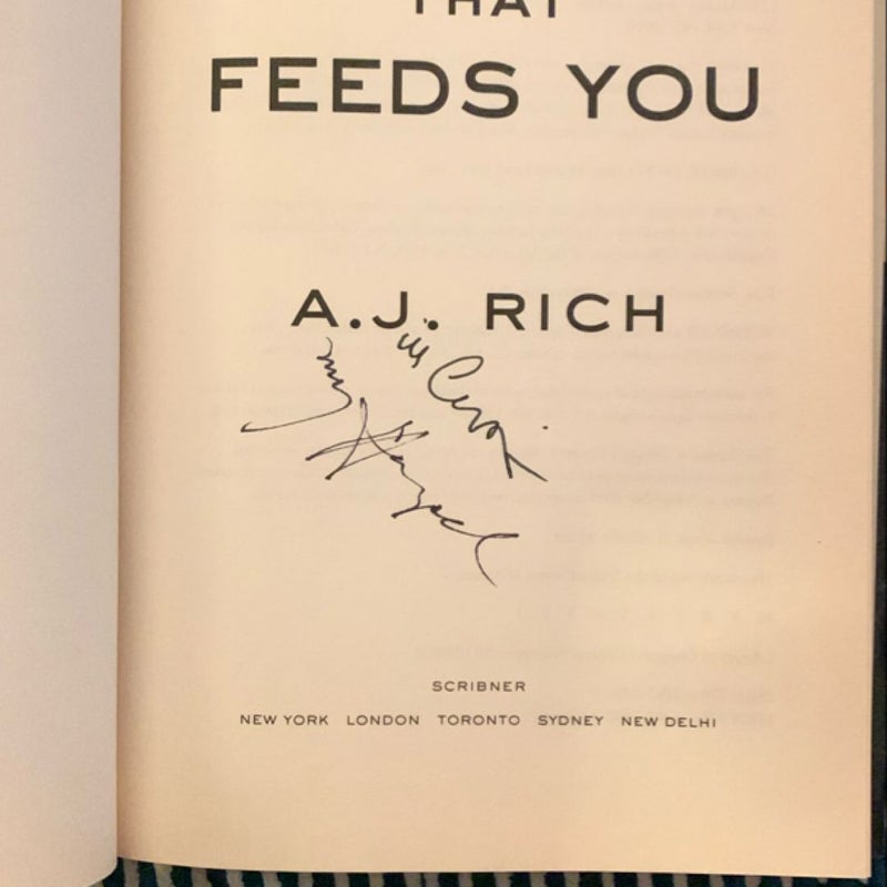 The Hand That Feeds You (signed copy)