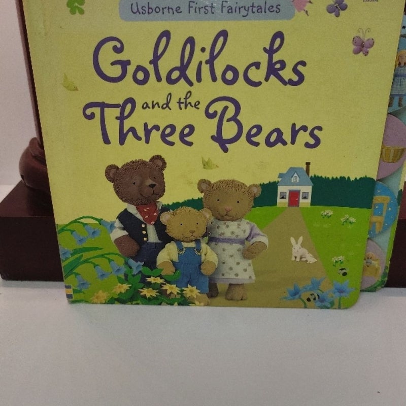 Bear & Animal Friends Board Book Lot of 5 - Goldilocks, Babar, Dinosaur, More!