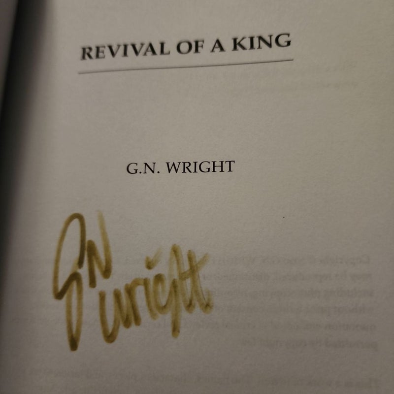 Revival of a King *Signed*