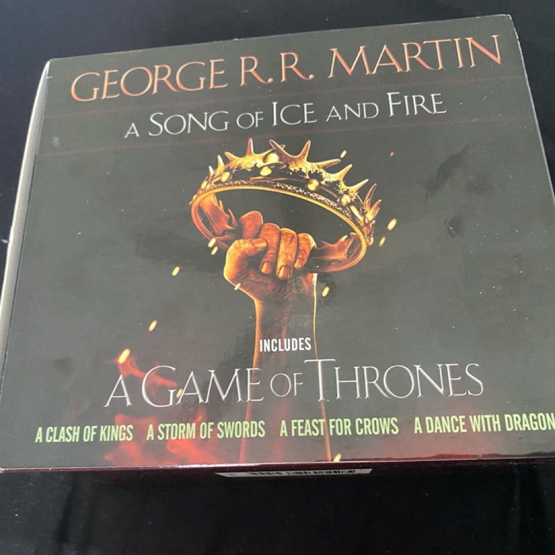 George R. R. Martin's a Game of Thrones 5-Book Boxed Set (Song of Ice and Fire Series)