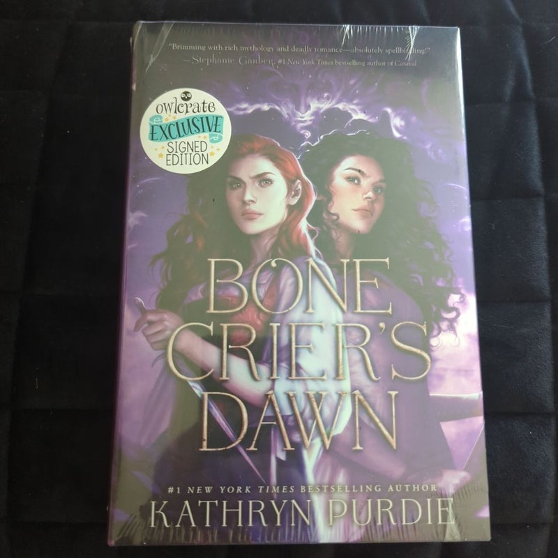 Bone Criers Dawn Owlcrate Signed 