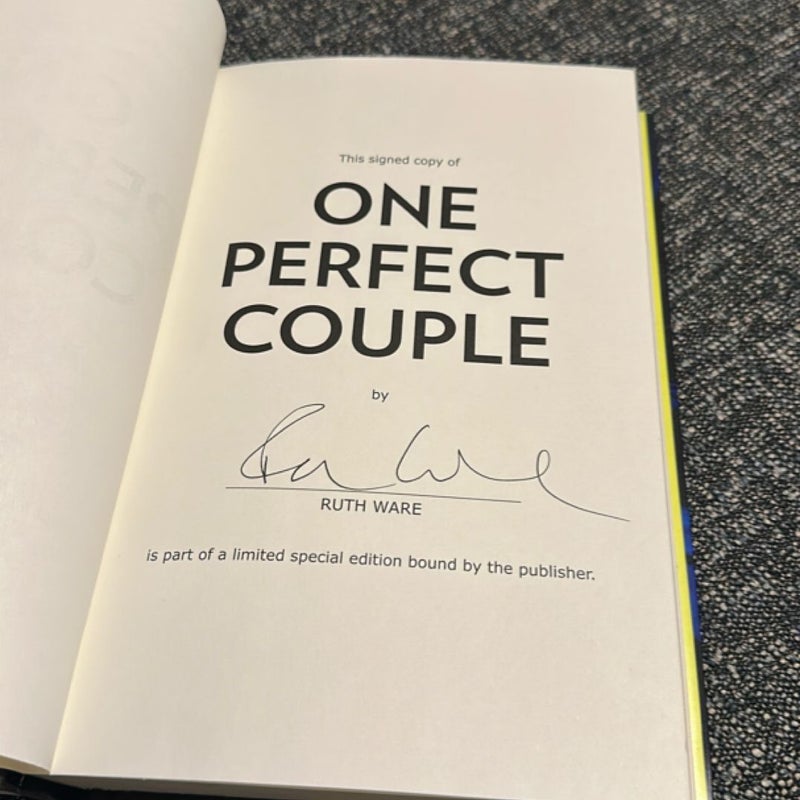 One Perfect Couple signed edition