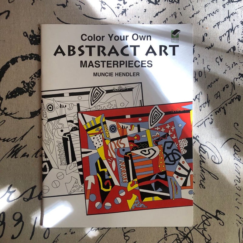 Color Your Own Abstract Art Masterpieces