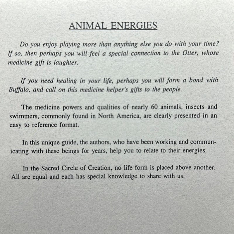 Animal Energies 