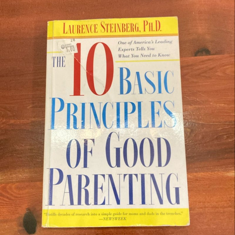 The Ten Basic Principles of Good Parenting