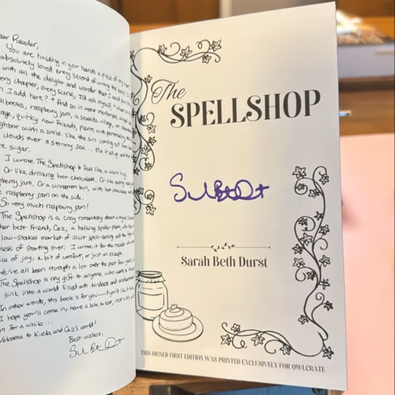 The Spellshop (Owl Crate edition, signed)