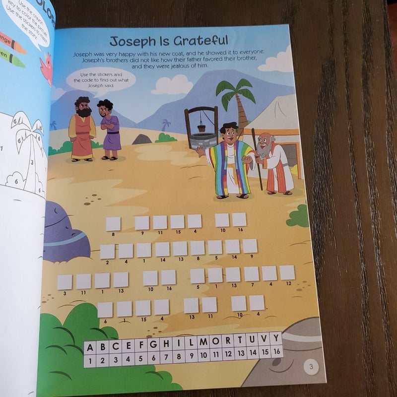 Bible Sticker Book - JOSEPH